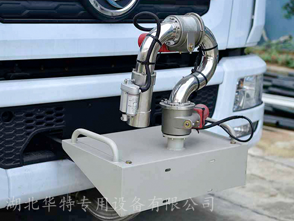 灑水車電動水炮安裝效果圖